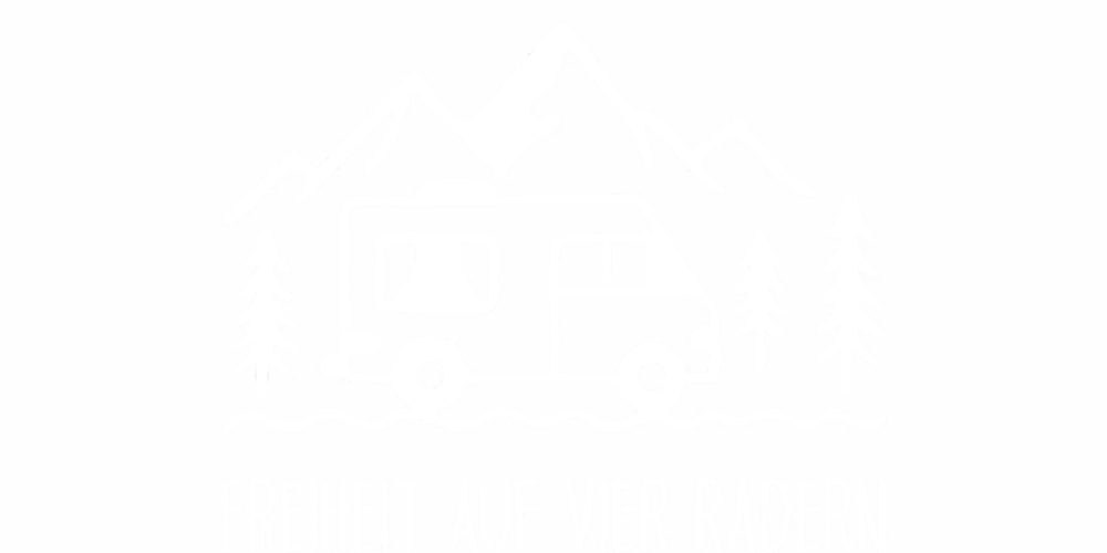 Camperaufkleber Freiheit auf vier Rädern - Ansicht Farbauswahl