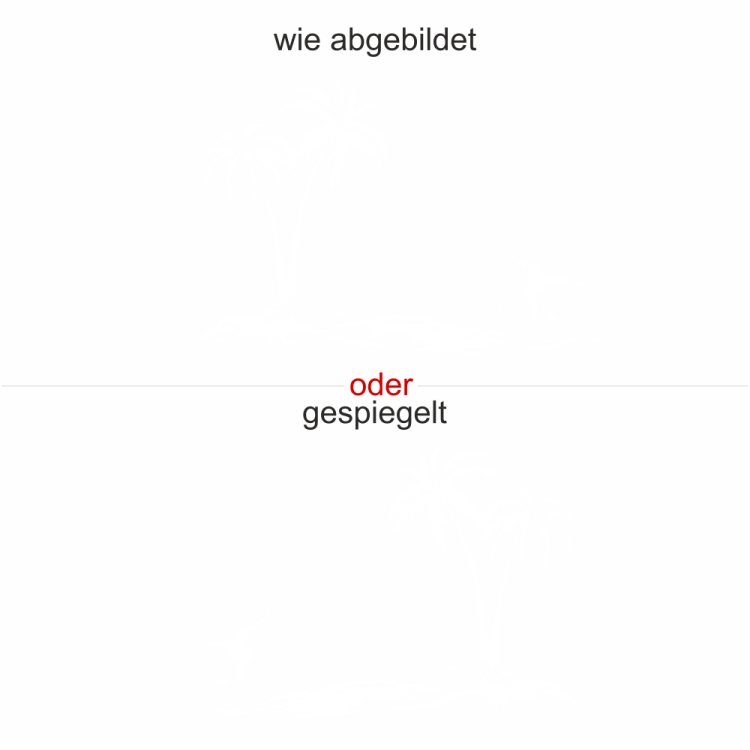 Wohnwagen Sticker Surfen am Meer
