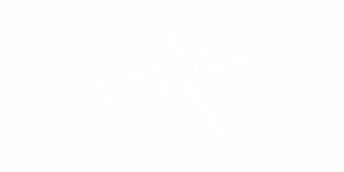 Haubenaufkleber Kompass