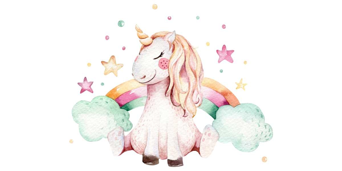 Unicorn Aufkleber fürs Auto | Set für beide Fahrzeugseiten