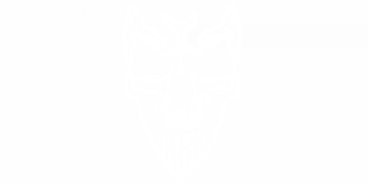 Heckscheibenaufkleber Der Böse Totenkopf
