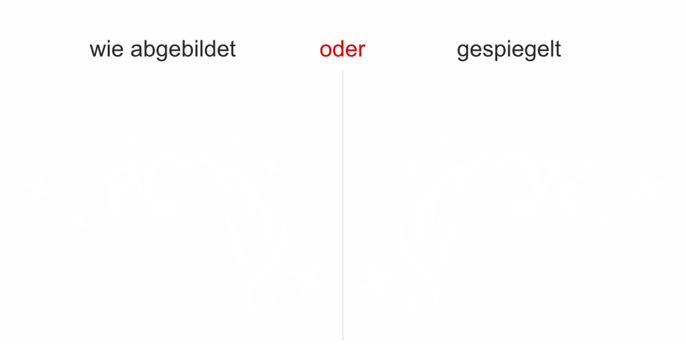 Heckscheibenaufkleber Einhorn