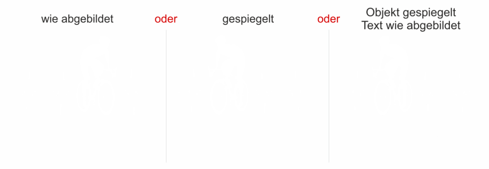 Heckscheibenaufkleber Rennrad