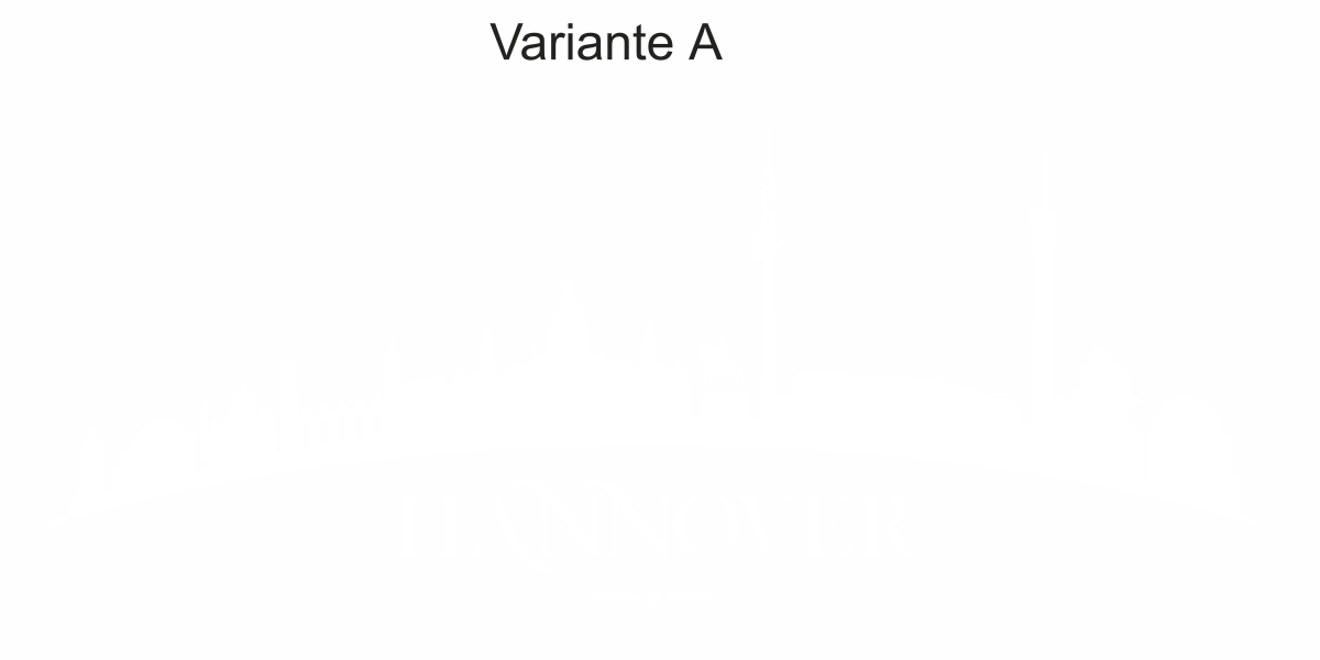 Autoaufkleber Heckscheibe Hannnover