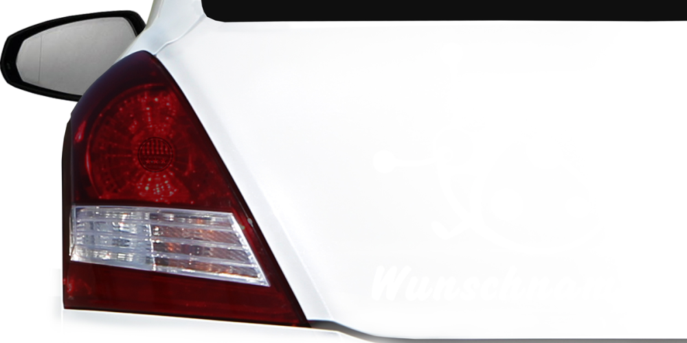 Autoaufkleber Marienkäfer mit Kindernamen