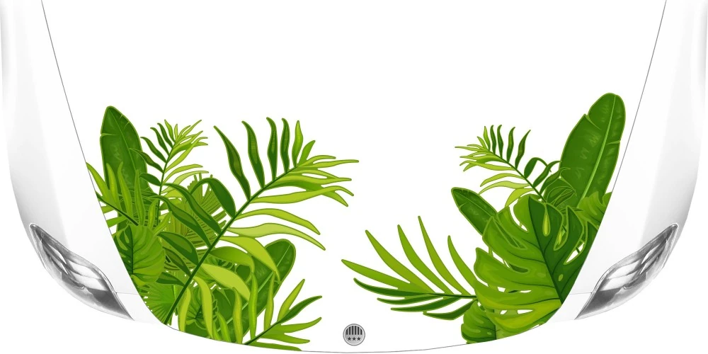 Dschungel Pflanzen als XXL Set für das Fahrzeug
