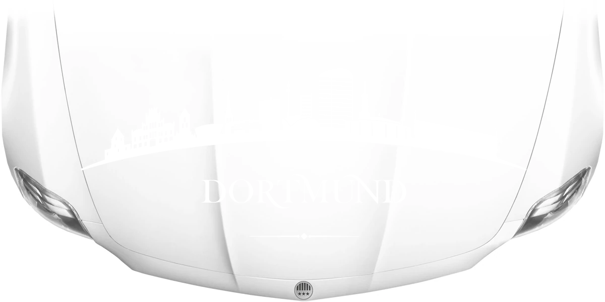 Motorhaubendekor Skyline Dortmund