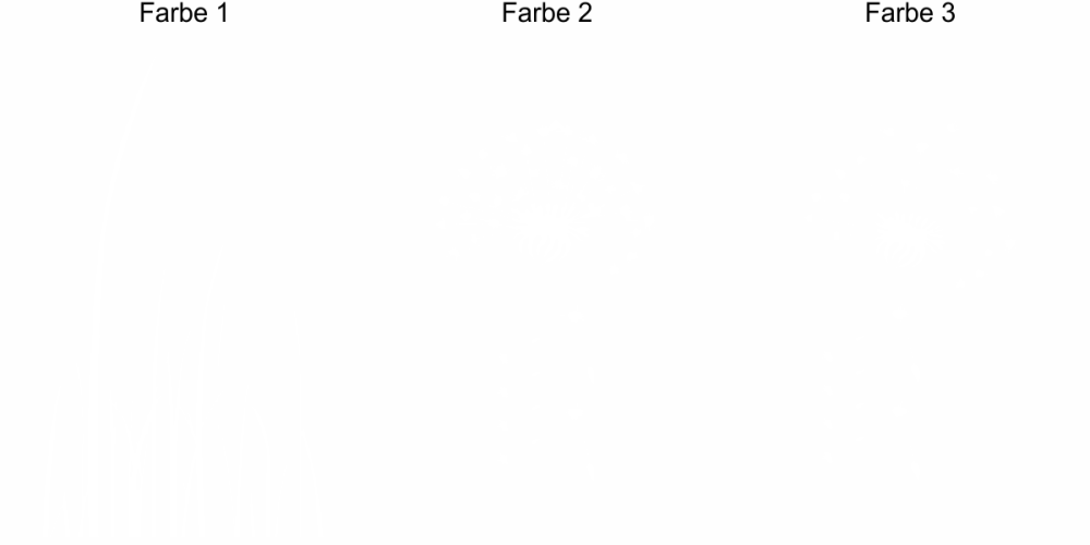 Motorhaubenaufkleber Bunte Pusteblume