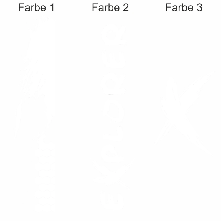 Polygon Dekor - Ansicht Farbauswahl