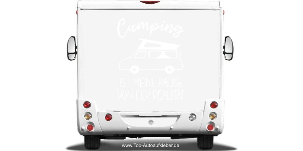 Reisemibildekor Camping ist