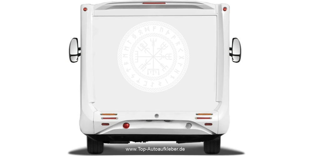 Reisemobilaufkleber Wegzeichen Midgards