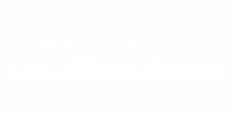 Autoaufkleber Skyline Nürnberg | Set für beide Fahrzeugseiten