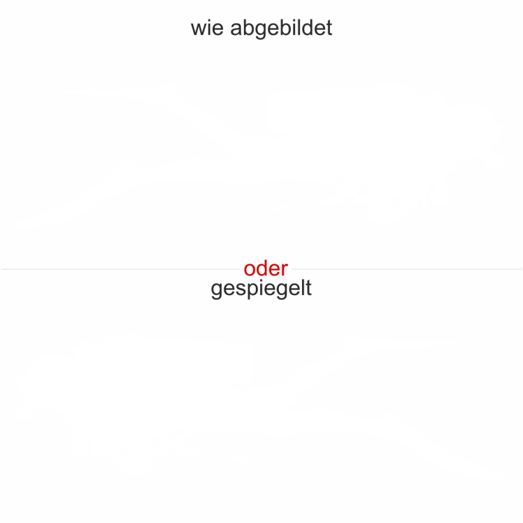 Tauchaufkleber für Auto Heckscheibe