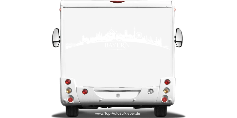 auf hellem Wohnmobil - Ansicht Farbauswahl