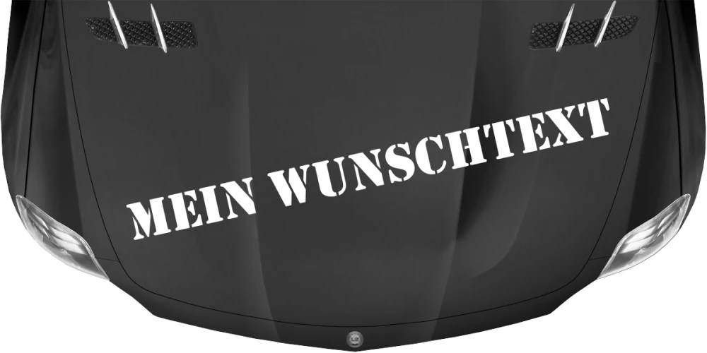 Wohnmobilaufkleber Wunschtext | 15