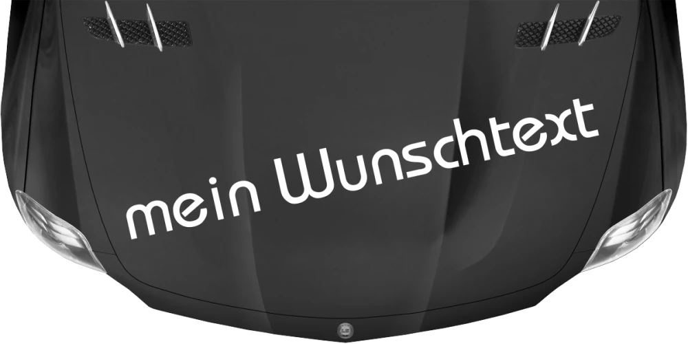 Wohnmobilaufkleber Wunschtext | 18