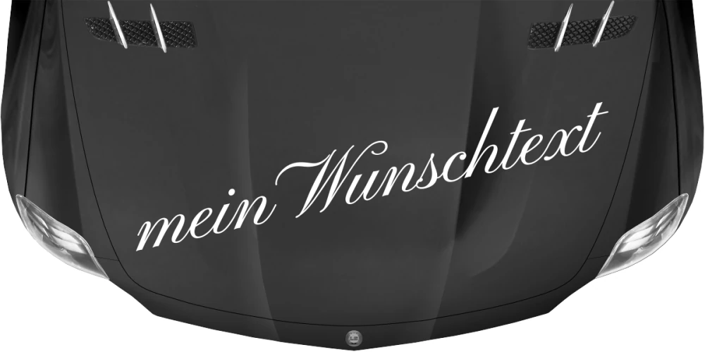 Wohnmobilaufkleber Wunschtext | 3