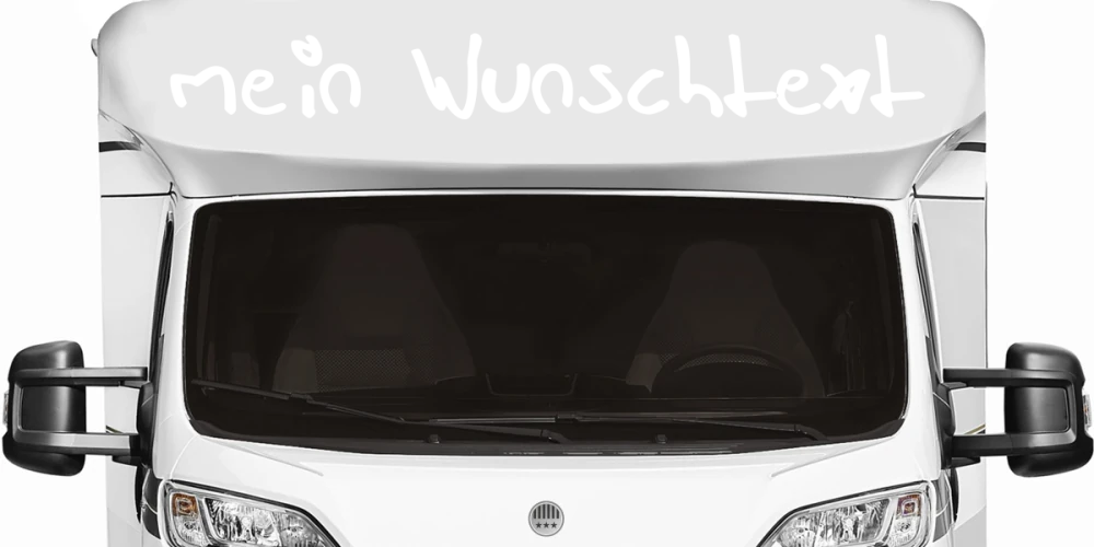 Autoaufkleber Wunschtext | 12