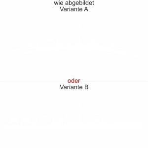 Stuttgarter Skyline als Aufkleber für die Heckscheibe - Ansicht Ausrichtung mit Farbauswahl und Variante