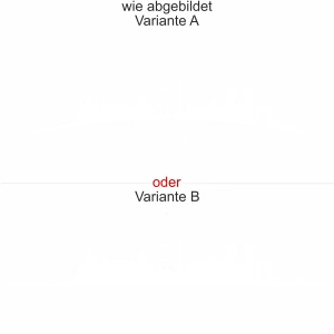Wohnmobilfolie Skyline von Paris - Ansicht Ausrichtung mit Farbauswahl und Variante