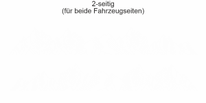 Wohnmobil Aufkleber Moderne Berglandschaft | Set für beide Fahrzeugseiten
