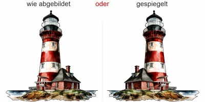 Camper Aufkleber Leuchtturm