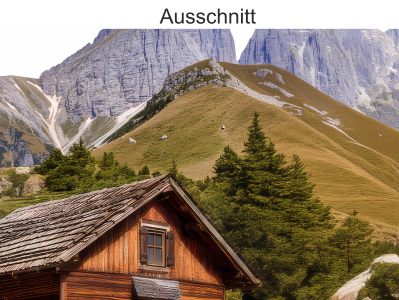Reisemobil Aufkleber Bergsee | Set für beide Fahrzeugseiten
