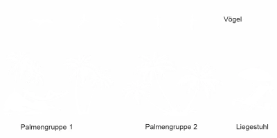Aufkleber Sommerfeeling | Set für beide Fahrzeugseiten