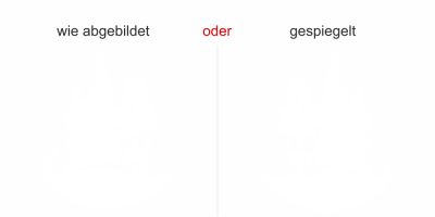 Wohnmobilaufkleber Hirsch im Wald