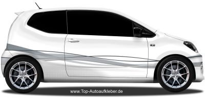 Auto Designer Klebefolie | Set für beide Fahrzeugseiten