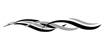 Seitenaufkleber Tribal | Set für beide Fahrzeugseiten