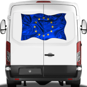 Autoaufkleber Flagge von Europa