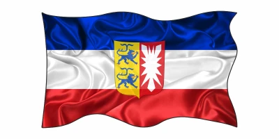 Autoaufkleber Flagge von Schleswig-Holstein