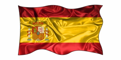 Autoaufkleber Flagge von Spanien