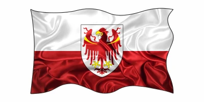 Autoaufkleber Flagge von Südtirol