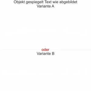 Silhouette von Bremen als Autosticker für die Heckscheibe - Ansicht Ausrichtung mit Farbauswahl und Variante