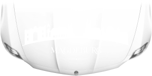 Motorhaubendekor Skyline Magdeburg