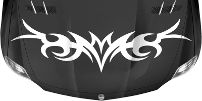 Autoaufkleber Motorhaube Tribal