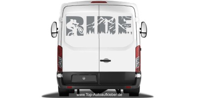 Mobile Preview: Autoaufkleber Ride Campervan