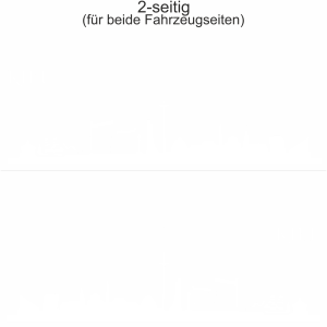 Autoaufkleber Skyline Kiel | Set für beide Fahrzeugseiten