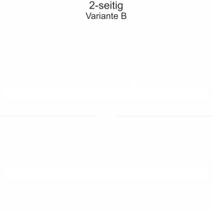 Autoaufkleber Skyline Mecklenburg-Vorpommern - zweiseitig für beide Fahrzeugseiten und Farbauswahl - Variante B