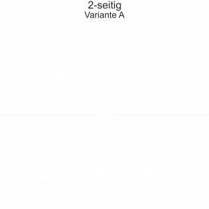 Autoaufkleber Skyline Niedersachsen | Set - zweiseitig für beide Fahrzeugseiten und Farbauswahl - Variante A
