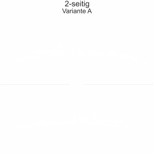 Autoaufkleber Skyline Nordrhein-Westfalen | Se - zweiseitig für beide Fahrzeugseiten und Farbauswahl - Variante A