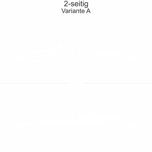 Autoaufkleber Skyline Nordrhein-Westfalen - zweiseitig für beide Fahrzeugseiten und Farbauswahl - Variante A