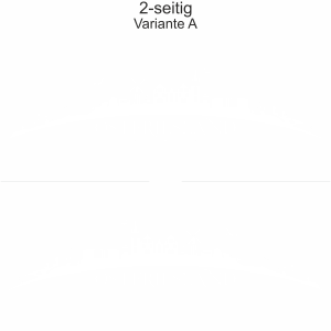 Autoaufkleber Skyline Ostfriesland | Set - zweiseitig für beide Fahrzeugseiten und Farbauswahl - Variante A