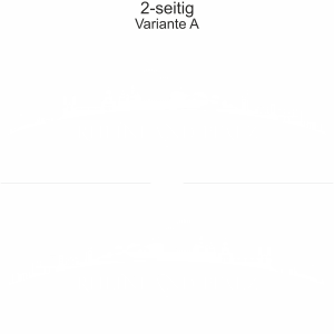 Autoaufkleber Skyline Rheinland-Pfalz | Set - zweiseitig für beide Fahrzeugseiten und Farbauswahl - Variante A