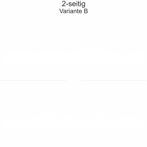 Autoaufkleber Skyline Rheinland-Pfalz | Set - zweiseitig für beide Fahrzeugseiten und Farbauswahl - Variante B