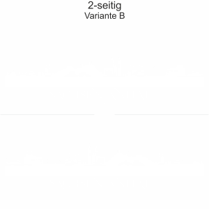 Autoaufkleber Skyline Sachsen-Anhalt | Set - zweiseitig für beide Fahrzeugseiten und Farbauswahl - Variante B