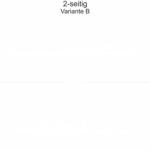 Autoaufkleber Skyline Sachsen - zweiseitig für beide Fahrzeugseiten und Farbauswahl - Variante B