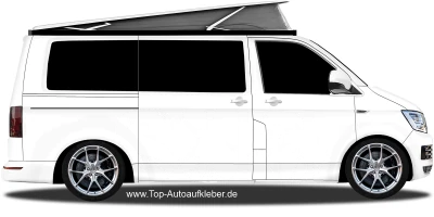 Mobile Preview: Autoaufkleber Surf Wohnmobil